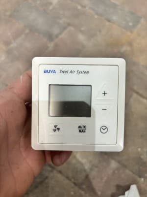 BUVA ventilatieboxen – Vital Air System afstandsbediening
